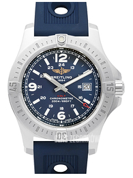 Breitling Colt 44 Niebieski/Guma Ø44 mm A7438811-C907-211S-A20D.2