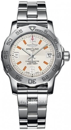 Breitling Colt 33 Srebrny/Stal Ø33 mm A7738711-G764-158A