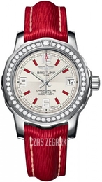 Breitling Colt 33 Srebrny/Skóra Ø33 mm A7738753-G761-209X-A14BA.1