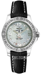 Breitling Colt Lady Biały/Skóra Ø33 mm A7738811-A770-208X-A14BA.1