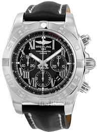 Breitling Chronomat 44 Czarny/Skóra Ø44 mm AB011011-B956-435X-A20BA.1