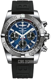Breitling Chronomat 44 Niebieski/Guma Ø44 mm AB011011-C789-152S-A20S.1