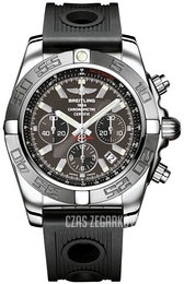 Breitling Chronomat 44 Czarny/Guma Ø44 mm AB011011-M524-200S-A20D.2