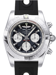 Breitling Chronomat 44 Czarny/Guma Ø44 mm AB011012-B967-200S-A20D.2