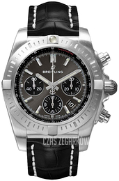 Breitling Chronomat 44 Szary/Skóra Ø44 mm AB0115101F1P1