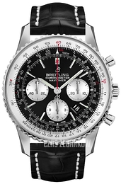 Breitling Navitimer 01 46Mm Czarny/Skóra Ø46 mm AB0127211B1P1