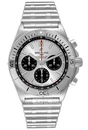 Breitling Chronomat B01 42 Srebrny/Stal Ø42 mm AB0134101G1A1