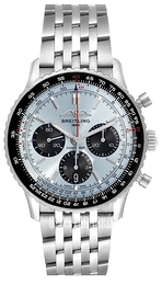 Breitling Navitimer B01 Chronograph 43 Niebieski/Stal Ø43 mm AB0138241C1A1