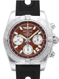 Breitling Chronomat 41 Brązowy/Guma Ø41 mm AB014012-Q583-202S-A18D.2