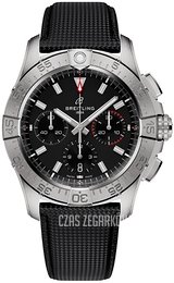 Breitling Avenger B01 Chronograph 44 Night Mission Dust Devils Czarny/Skóra Ø44 mm SB01473A1B1X1