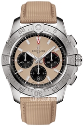 Breitling Avenger B01 Chronograph 44 Beżowy/Skóra Ø44 mm AB0147101A1X1
