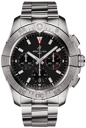 Breitling Avenger B01 Chronograph 44 Czarny/Stal Ø44 mm AB0147101B1A1