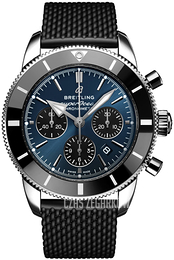 Breitling Superocean Heritage Ii Chronograph 44 Niebieski/Guma Ø44 mm AB0162121C1S1