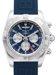 Breitling Chronomat GMT Niebieski/Guma Ø47 mm AB041012-C834-159S-A20S.1