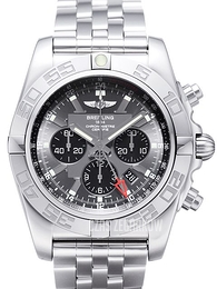 Breitling Chronomat GMT Szary/Stal Ø47 mm AB041012-F556-383A