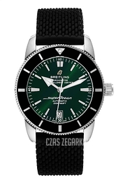 Breitling Superocean Heritage B20 Automatic 42 Zielony/Guma Ø42 mm AB2010121L1S1