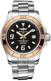 Breitling Superocean II 44 Czarny/Stal Ø44 mm C1739112-BA77-164A