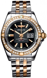 Breitling Galactic 41 Biały/Stal Ø41 mm C49350LA-BA09-366C