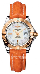 Breitling Galactic 32 Biały/Skóra Ø31.8 mm C71356L2.A712.212X.A14BA.1