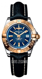 Breitling Galactic 32 Niebieski/Skóra Ø31.8 mm C71356L2.C813.210X.A14BA.1