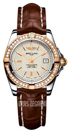 Breitling Galactic 32 Beżowy/Skóra Ø31.8 mm C71356LA.G704.778P.A14BA.1