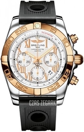 Breitling Chronomat 44 Biały/Guma Ø44 mm CB011012-A692-200S-A20D.2