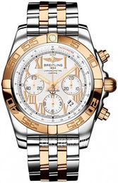 Breitling Chronomat 44 Biały/Stal Ø44 mm CB011012-A692-375C