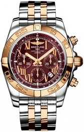 Breitling Chronomat 44 Czerwony/Stal Ø44 mm CB011012-K523-375C