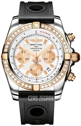 Breitling Chronomat 44 Biały/Guma Ø44 mm CB011053-A696-200S-A20D.2