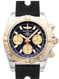 Breitling Chronomat 41 Czarny/Guma Ø41 mm CB014012-BA53-202S-A18D.2