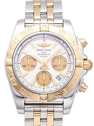 Breitling Chronomat 41 Srebrny/Stal Ø41 mm CB014012-G713-378C