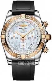 Breitling Chronomat 41 Biały/Guma Ø41 mm CB0140AA-A723-132S-A18S.1