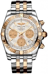 Breitling Chronomat 41 Srebrny/Stal Ø41 mm CB0140AA-G713-378C