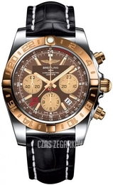 Breitling Chronomat 44 GMT Brązowy/Skóra Ø44 mm CB042012-Q590-743P-A20BA.1