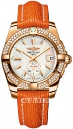 Breitling Galactic 36 Biały/Skóra Ø36 mm H3733053.A724.217X.H16BA.1