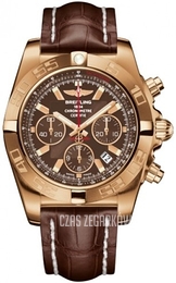 Breitling Chronomat 44 Brązowy/Skóra Ø44 mm HB011010-Q588-739P-H20BASA.1