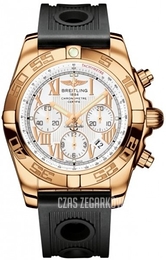 Breitling Chronomat 44 Biały/Guma Ø44 mm HB011012-A692-200S-H20D.3