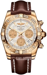 Breitling Chronomat 41 Srebrny/Skóra Ø41 mm HB0140AA-G713-431X-H18BA.1