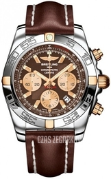 Breitling Chronomat 44 Brązowy/Skóra Ø44 mm IB011012-Q576-437X-A20BA.1