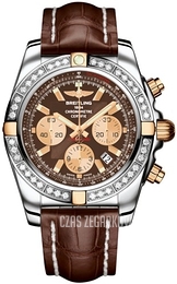 Breitling Chronomat 44 Brązowy/Skóra Ø44 mm IB011053-Q576-739P-A20BA.1