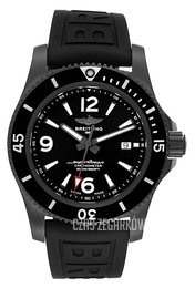 Breitling Superocean Ii 46 Czarny/Guma Ø46 mm M17368B71B1S1