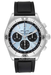 Breitling Chronomat B01 42 Niebieski/Guma Ø42 mm PB0134101C1S1