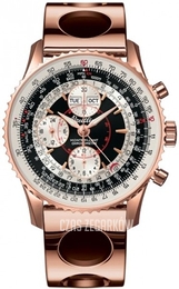 Breitling Montbrillant Datora Czarny/18 karatowe różowe złoto Ø43 mm R2133012-B994-220R