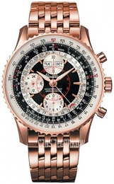 Breitling Montbrillant Datora Czarny/18 karatowe różowe złoto Ø43 mm R2133012-B994-441R