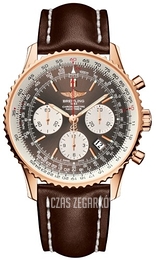 Breitling Navitimer 01 Brązowy/Skóra Ø43 mm RB012012-Q606-437X-R20BA.1