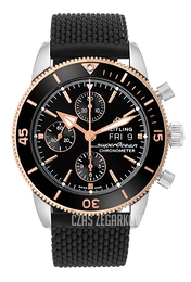 Breitling Superocean Heritage Ii 44 Czarny/Guma Ø44 mm U13313121B1S1