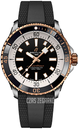 Breitling Superocean Automatic 42 Czarny/Guma Ø42 mm U17375211B1S1