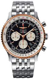 Breitling Navitimer 01 46mm Czarny/Stal Ø46 mm UB012721-BE18-443A