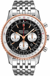 Breitling Navitimer 01 46Mm Czarny/Stal Ø46 mm UB0127211B1A1