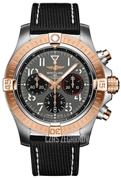 Breitling Avenger B01 Chronograph 45 Szary/Skóra Ø45 mm UB01821A1B1X2